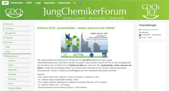 Desktop Screenshot of jungchemikerforum.de